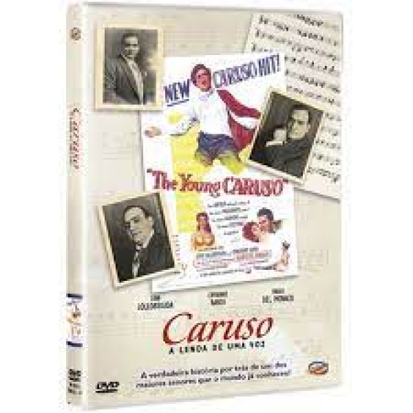 DVD Caruso: A Lenda De Uma Voz