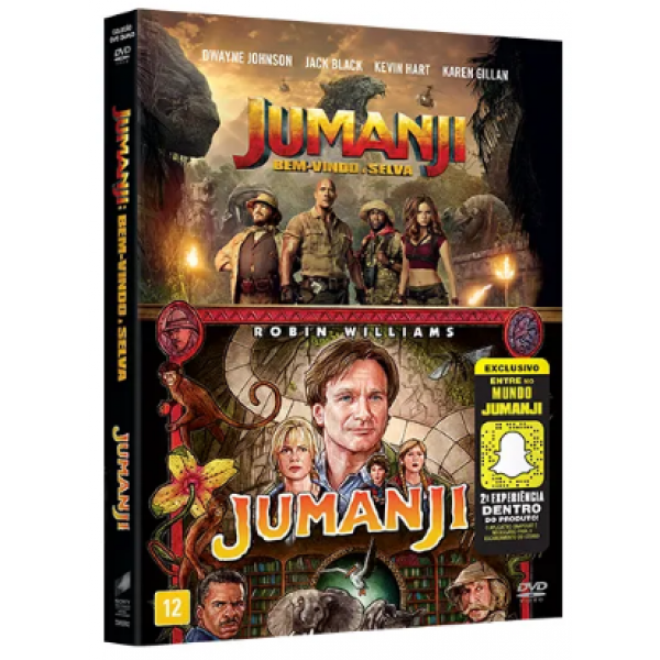 DVD Coleção Jumanji (DUPLO)