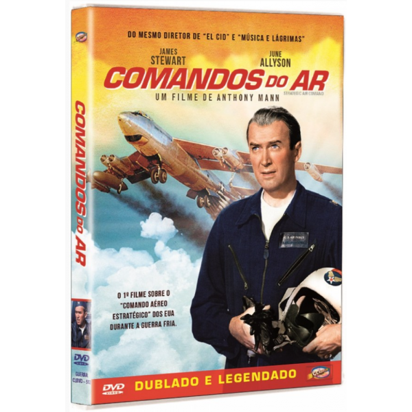 DVD Comandos Do Ar