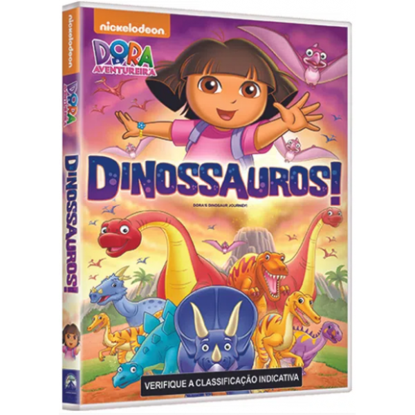 DVD Dora, A Aventureira - Dinossauros!