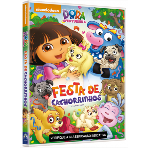 DVD Dora, A Aventureira - Festa de Cachorrinhos