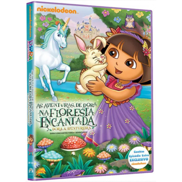 DVD Dora, A Aventureira - As Aventuras De Dora Na Floresta Encantada