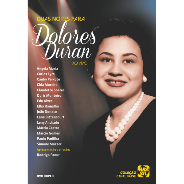 DVD Duas Noites Para Dolores Duran (DUPLO)