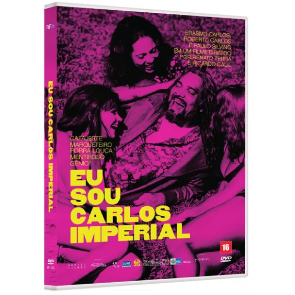 DVD Eu Sou Carlos Imperial