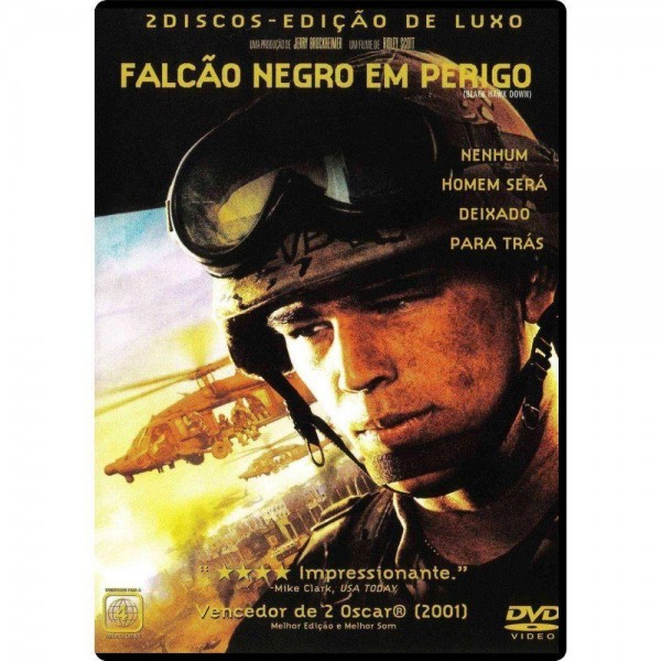 DVD Falcão Negro Em Perigo (Edição de Luxo - DUPLO)