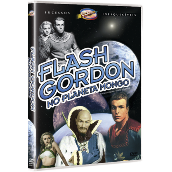 DVD Flash Gordon - No Planeta Mongo