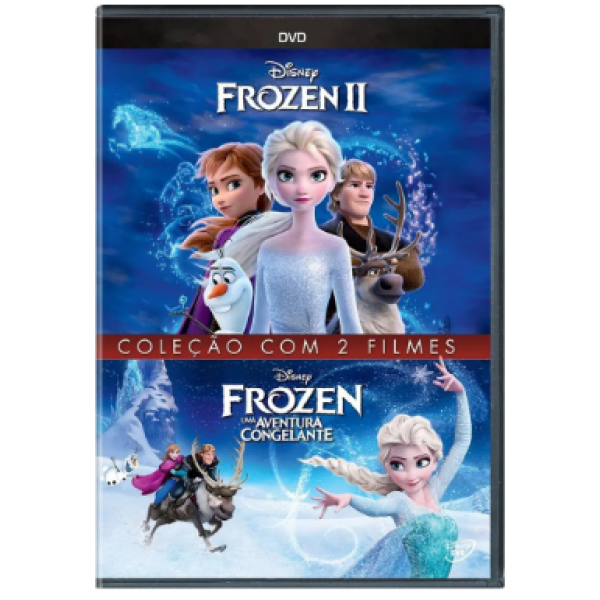 DVD Frozen - Coleção Com 2 Filmes (DUPLO)
