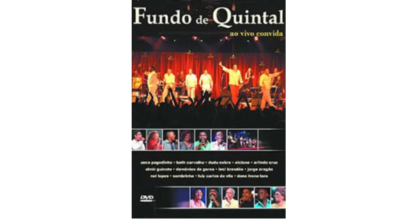Dvd Fundo De Quintal - Ao Vivo Convida