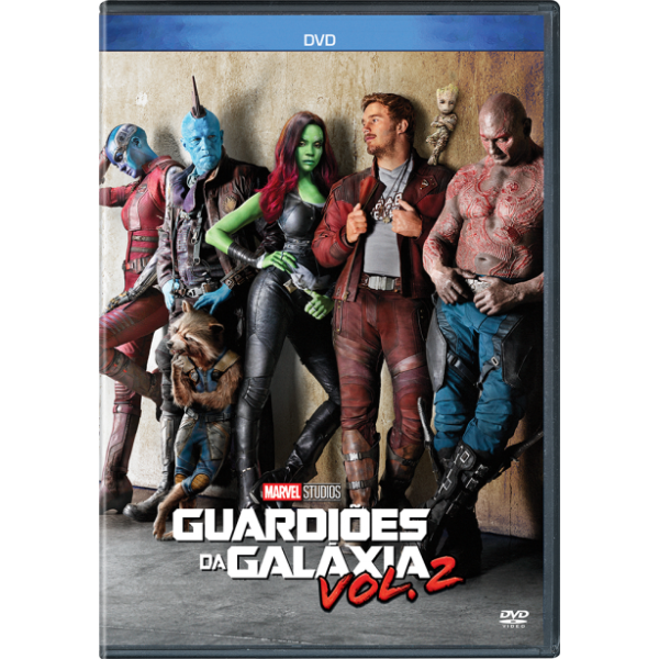 DVD Guardiões Da Galáxia Vol. 2