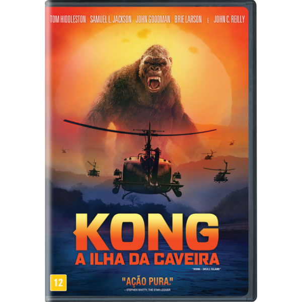 DVD Kong - A Ilha Da Caveira