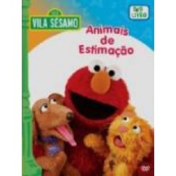 DVD + Livro Vila Sésamo - Animais De Estimação