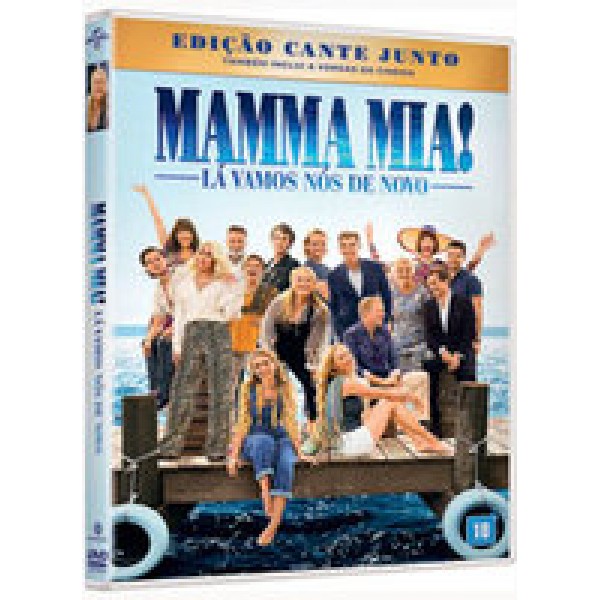 DVD Mamma Mia! - Lá Vamos Nós De Novo