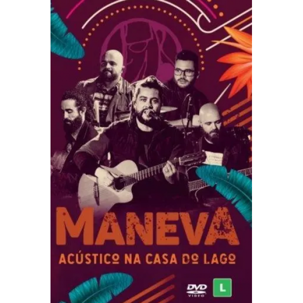 DVD Maneva - Acústico Na Casa Do Lago