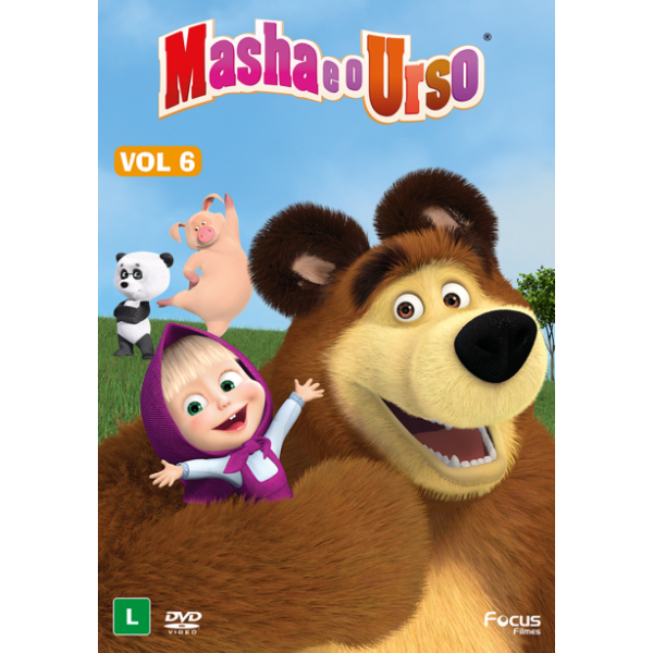 DVD Masha E O Urso Vol. 6