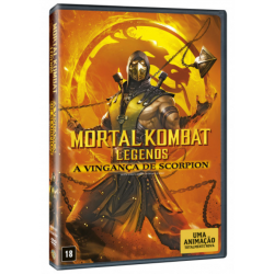 DVD Mortal Kombat Legends - A Vingança De Scorpions