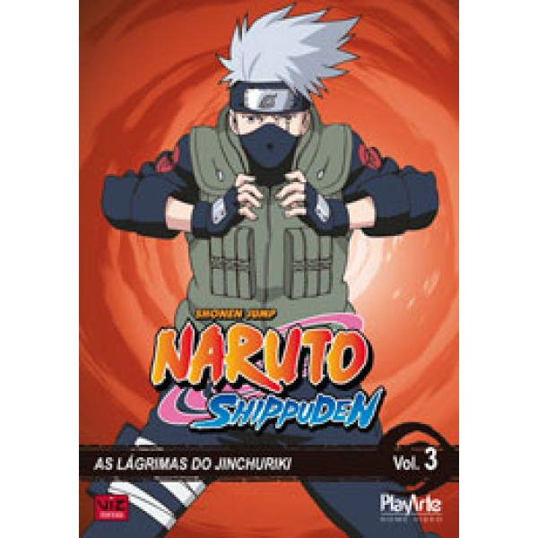 DVD Naruto Shippuden - As Lágrimas Do Jinchuriki Vol. 3