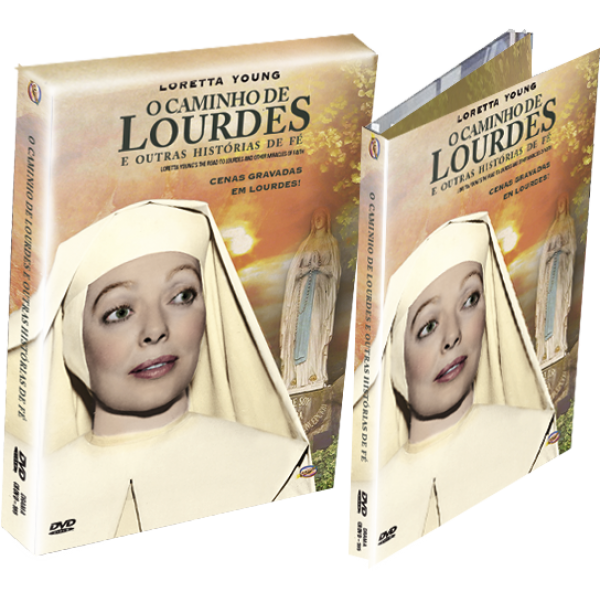 DVD O Caminho de Lourdes e Outras Histórias de Fé (Digipack)