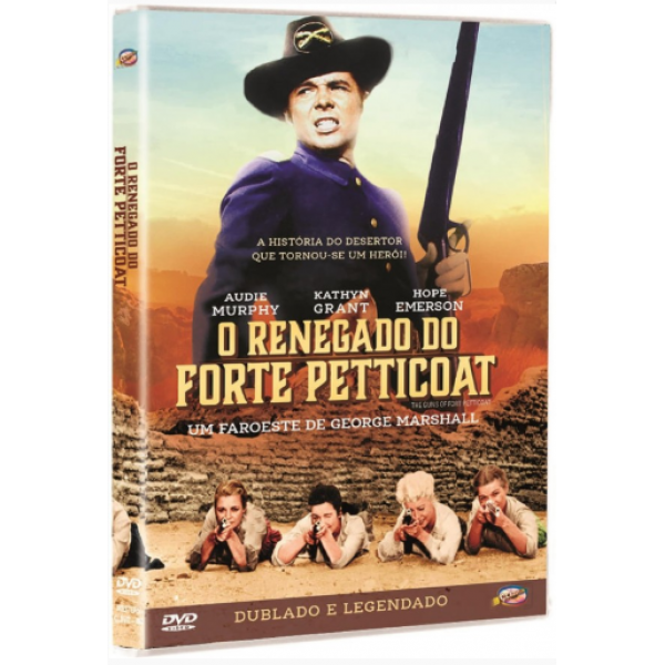 DVD O Renegado do Forte Petticoat