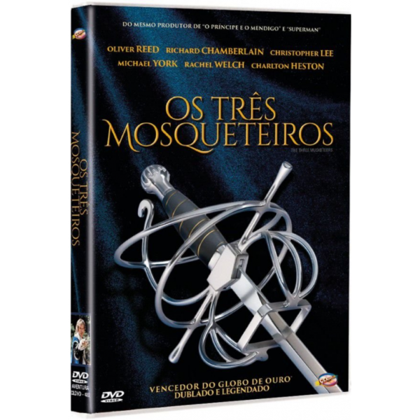 DVD Os Três Mosqueteiros (1973)