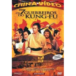 DVD Os 7 Guerreiros Do Kung-Fu