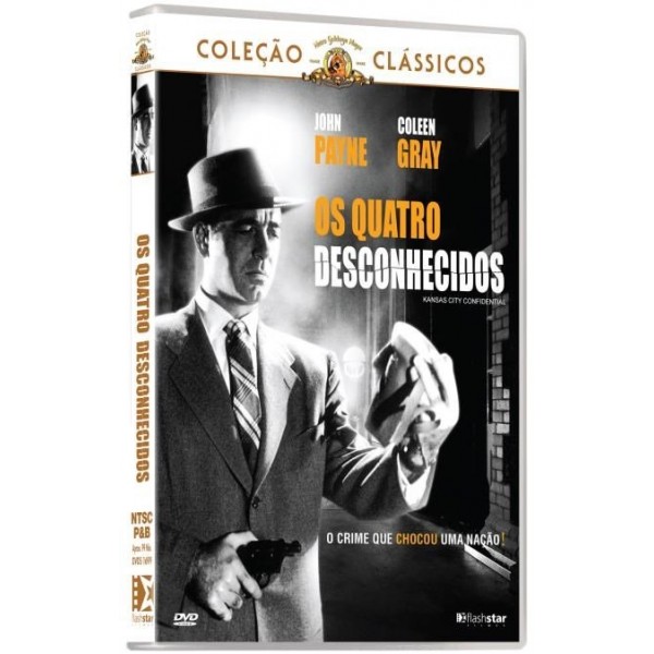 DVD Os Quatro Desconhecidos