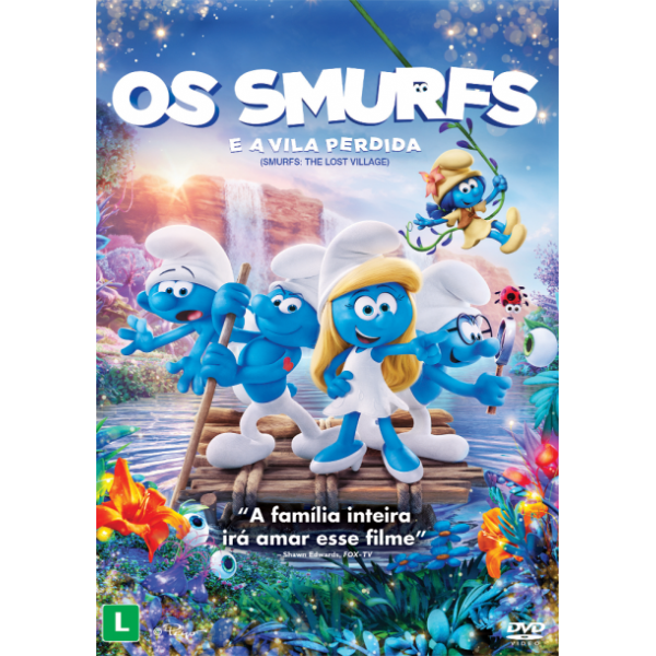 DVD Os Smurfs - E A Vila Perdida