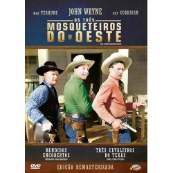 DVD Os Três Mosqueteiros Do Oeste