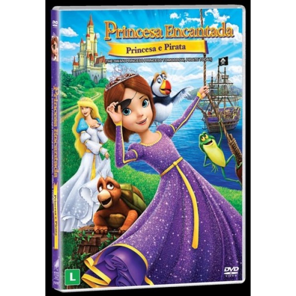 DVD Princesa Encantada - Princesa E Pirata