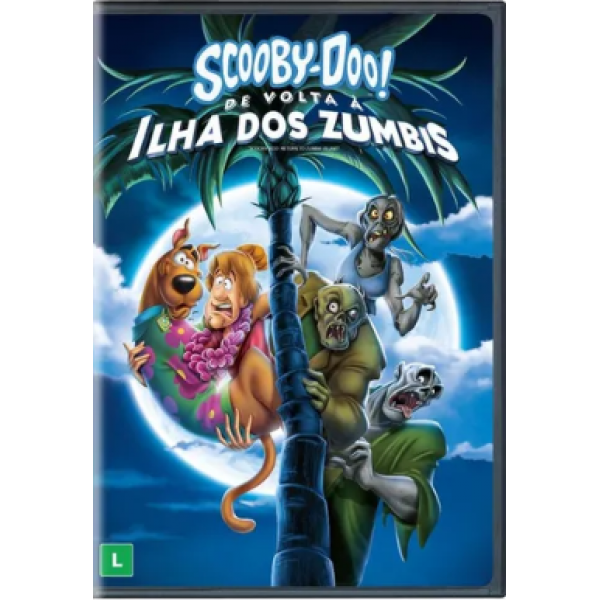 DVD Scooby-Doo - De Volta à Ilha Dos Zumbis