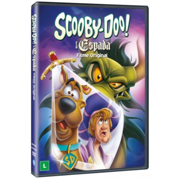 DVD Scooby-Doo! E A Espada - Filme Original