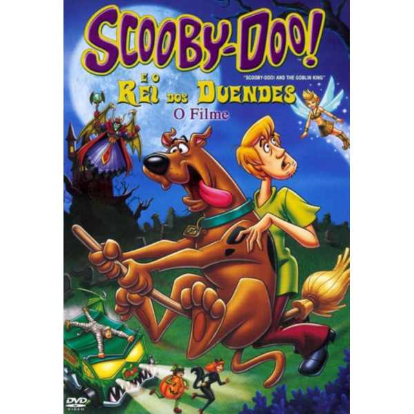 DVD Scooby Doo! E O Rei dos Duendes: O Filme