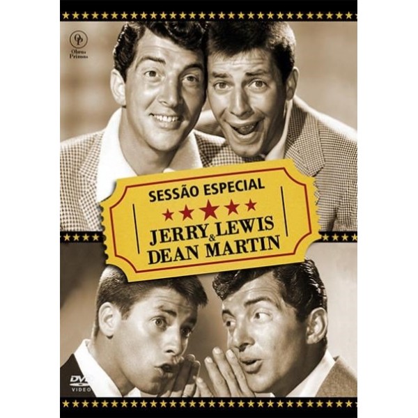 DVD Sessão Especial Jerry Lewis & Dean Martin: O Meninão/Ou Vai Ou Racha (DUPLO)