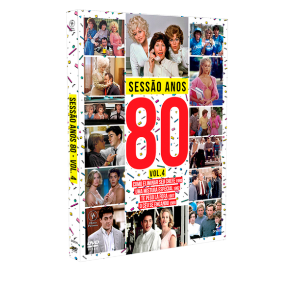DVD Sessão Anos 80 Volume 4 (Digipack - DUPLO)