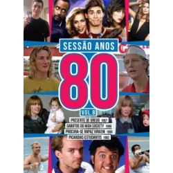 Box Sessão Anos 80 Vol. 8 (2 DVD's)