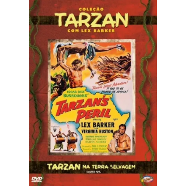 DVD Tarzan na Terra Selvagem