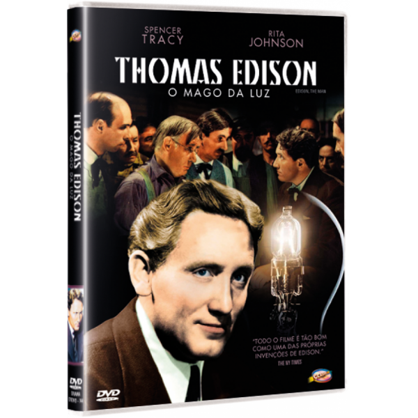 DVD Thomas Edison, O Mago da Luz