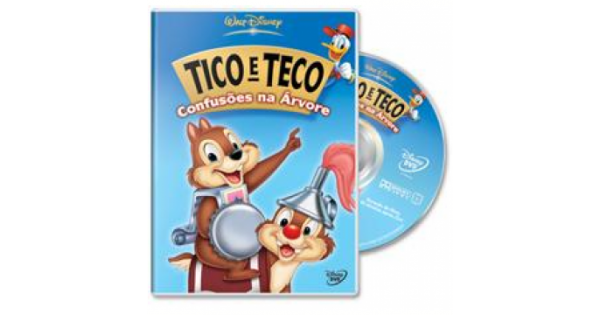 DVD Tico E Teco - Confusões Na Árvore