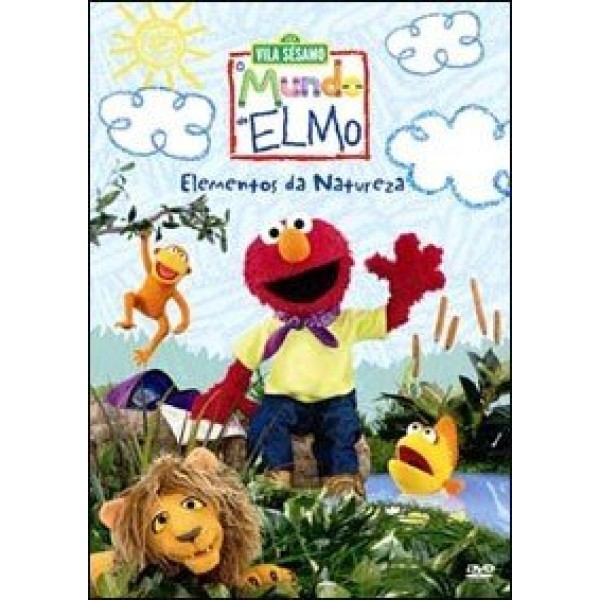 DVD Vila Sésamo - O Mundo De Elmo: Elementos Da Natureza