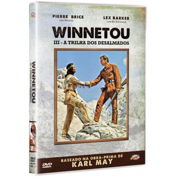 DVD Winnetou III - A Trilha Dos Desalmados