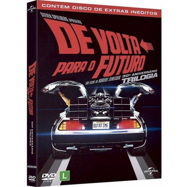 Box De Volta Para o Futuro - Trilogia (4 DVD's)