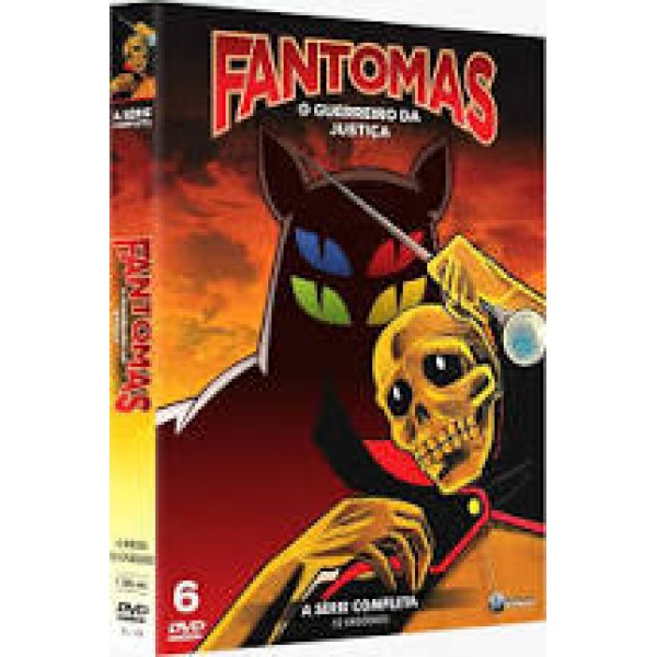 Box Fantomas - O Guerreiro Da Justiça - A Série Completa (6 DVD's)