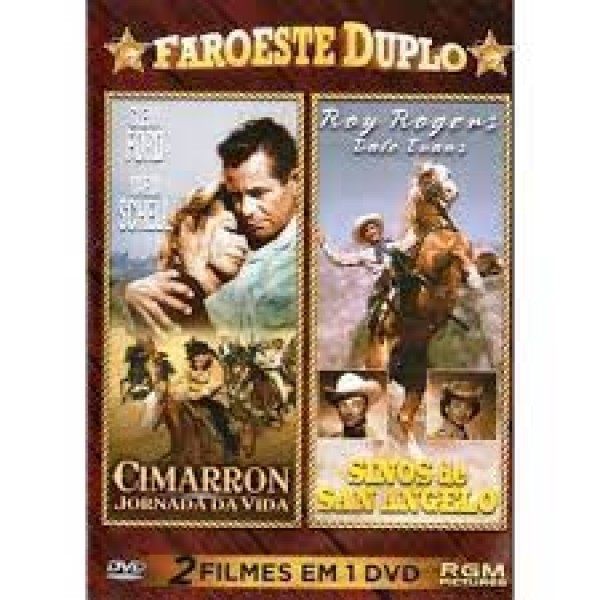 DVD Faroeste Duplo - Cimarron: Jornada Da Vida/Sinos De San Angelo (1 DVD)
