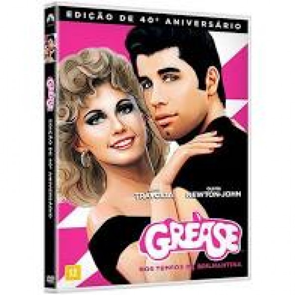 DVD Grease - Nos Tempos da Brilhantina (Edição de 40º Aniversário