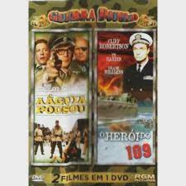 DVD Guerra Duplo - A Águia Pousou/O Herói Do 109 (1 DVD)