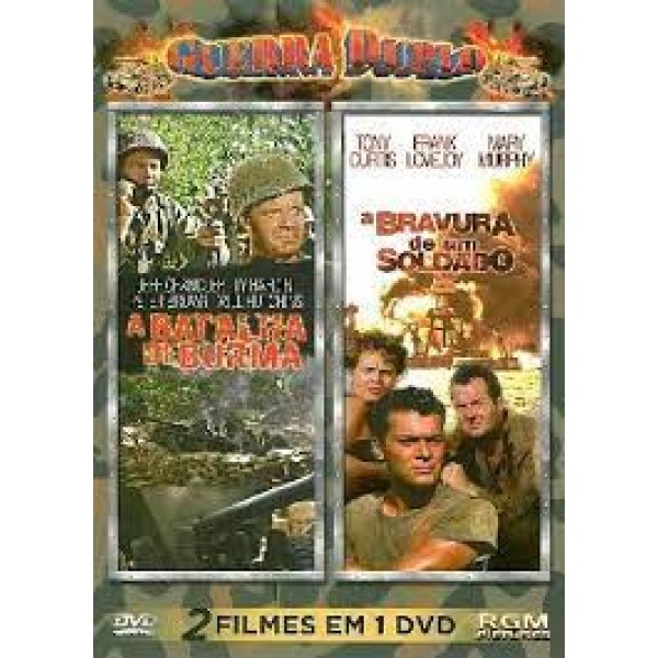 DVD Guerra Duplo - A Batalha De Burma/A Bravura De Um Soldado (1 DVD)