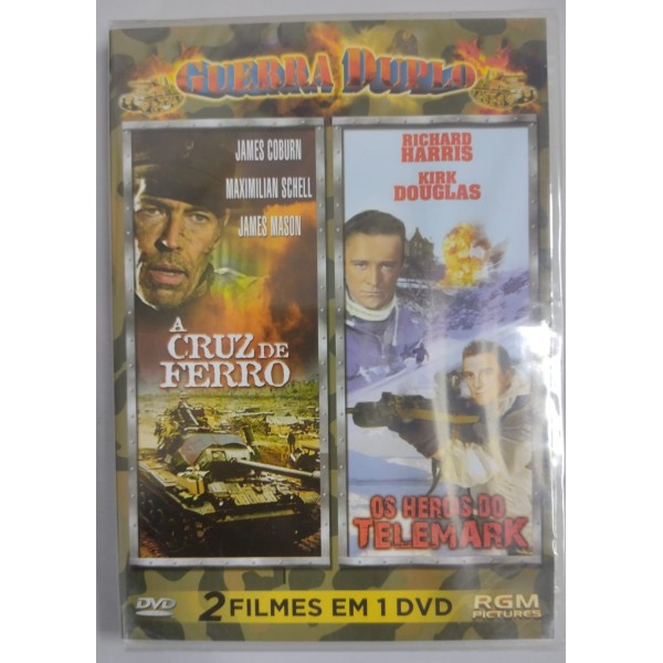 DVD Guerra Duplo - A Cruz De Ferro/Os Heróis De Telemark (1 DVD)