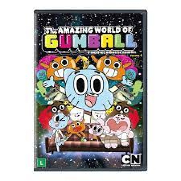 DVD The Amazing World Of Gumball: O Incrível Mundo De Gumball - Volume 1