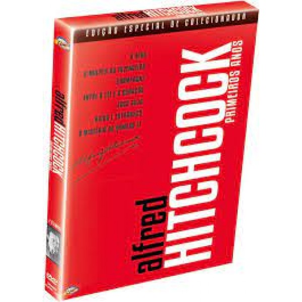 Box Alfred Hitchcock - Primeiros Anos (Digipack - 3 DVD's Com 7 Filmes)