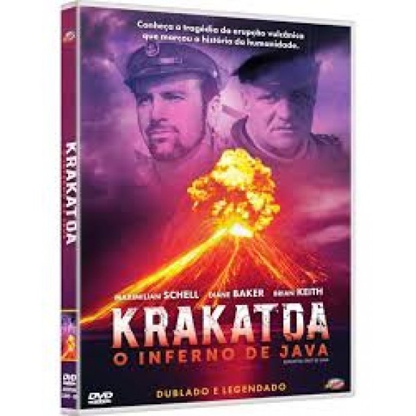 DVD Krakatoa - O Inferno De Java