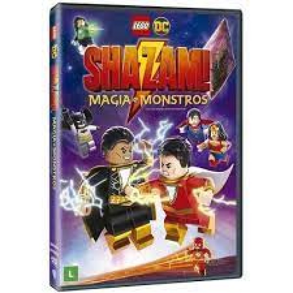 DVD Lego DC Shazam!: Magia E Monstros